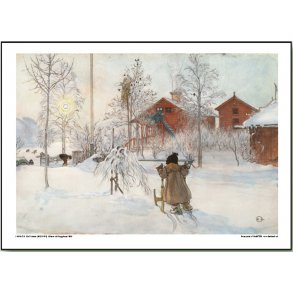 Carl Larsson plakat 30x40cm