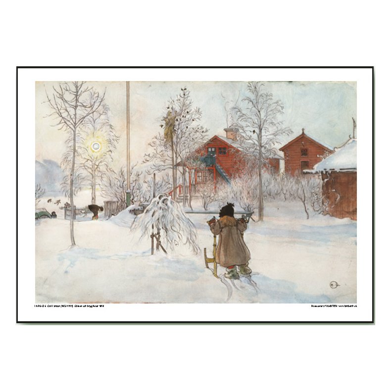 Carl Larsson plakat 30x40cm