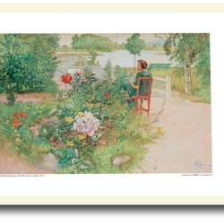 Carl Larsson plakat 30x40cm i ramme