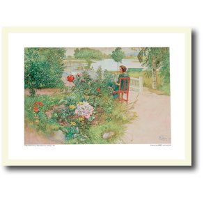 Carl Larsson plakat 30x40cm i ramme