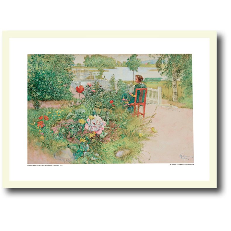 Carl Larsson plakat 30x40cm i ramme