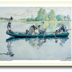 Carl Larsson plakat 30x40cm i ramme