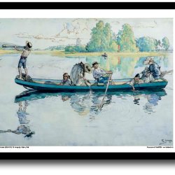 Carl Larsson plakat 30x40cm i ramme