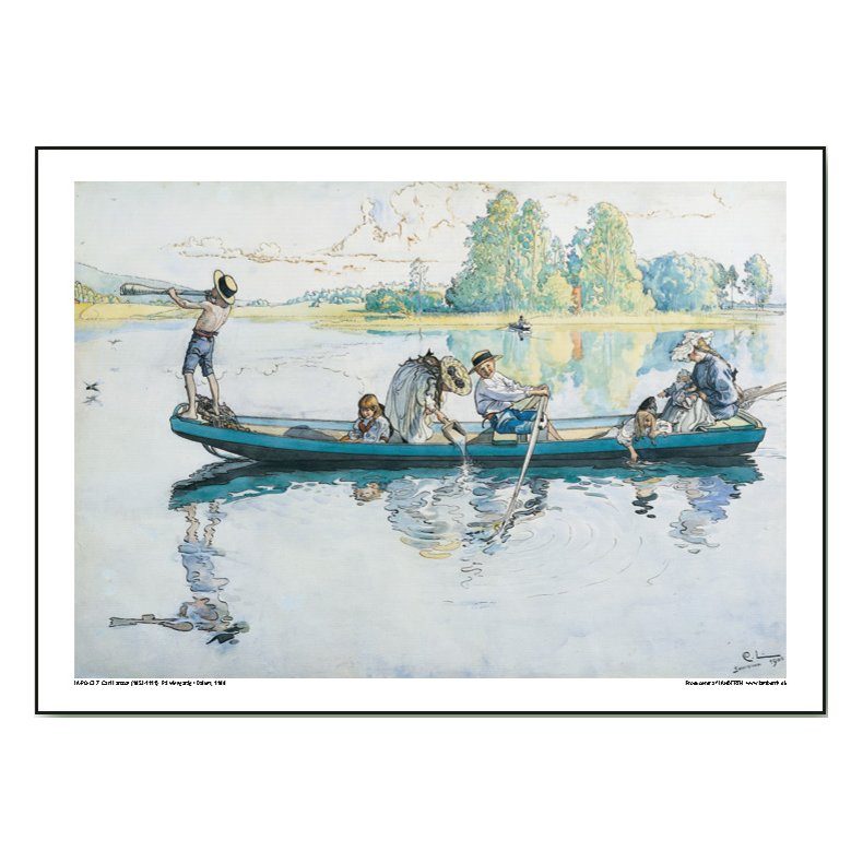 Carl Larsson plakat 30x40cm