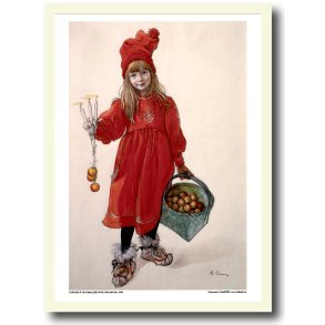 Carl Larsson plakat 30x40cm i ramme