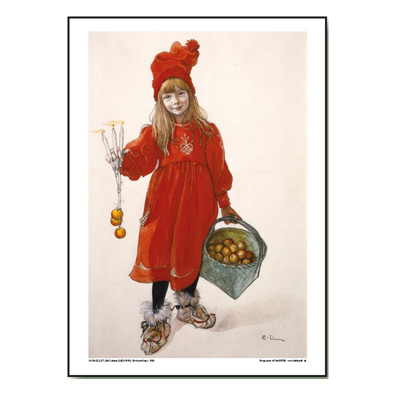 Carl Larsson plakat 30x40cm