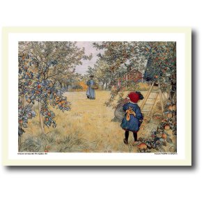 Carl Larsson plakat 30x40cm i ramme