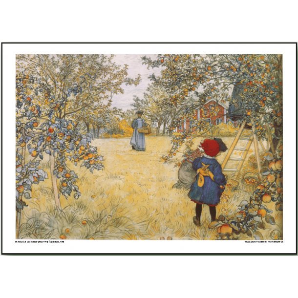 Carl Larsson plakat 30x40cm