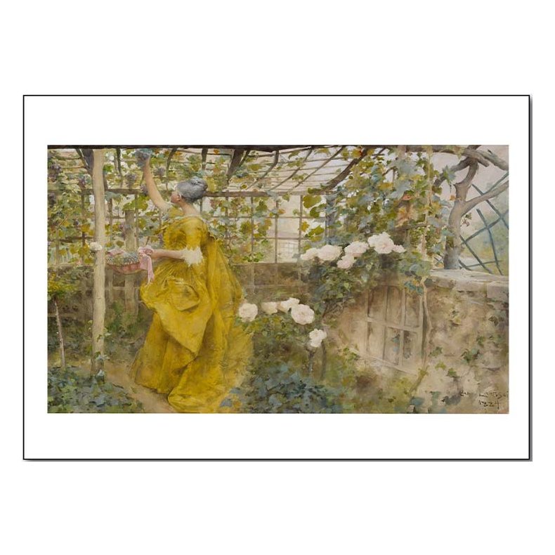 Carl Larsson plakat 30x40cm