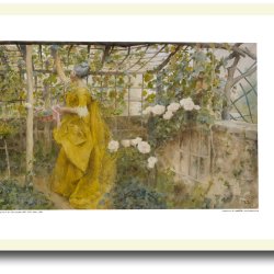 Carl Larsson plakat 30x40cm i ramme