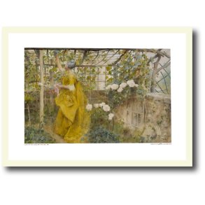 Carl Larsson plakat 30x40cm i ramme