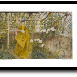 Carl Larsson plakat 30x40cm i ramme