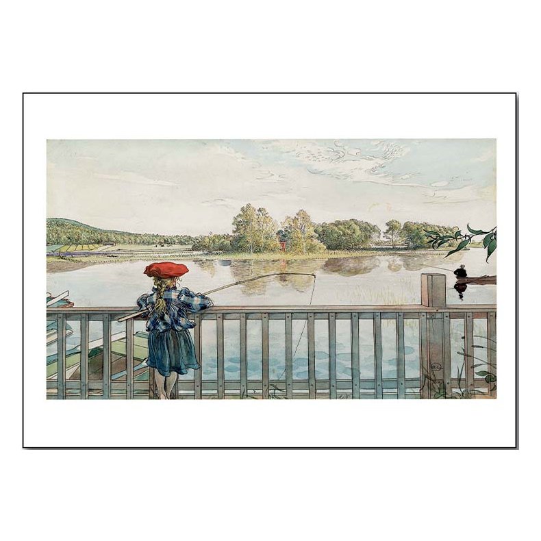 Carl Larsson plakat 30x40cm