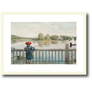 Carl Larsson plakat 30x40cm i ramme