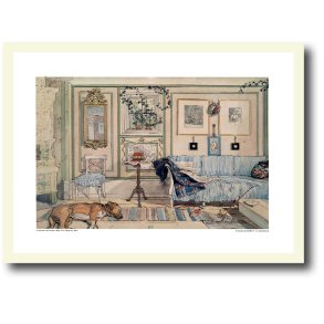 Carl Larsson plakat 30x40cm i ramme