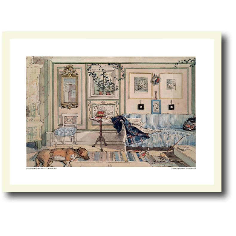 Carl Larsson plakat 30x40cm i ramme