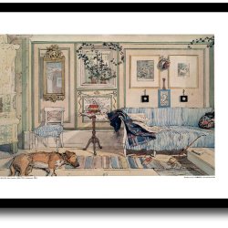 Carl Larsson plakat 30x40cm i ramme