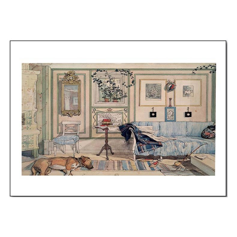 Carl Larsson plakat 30x40cm