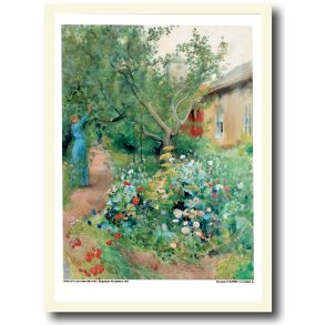 Carl Larsson plakat 30x40cm i ramme