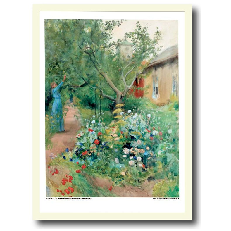 Carl Larsson plakat 30x40cm i ramme