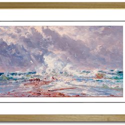Skagen plakat 30x40cm i ramme
