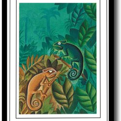 Scherfig plakat 30x40cm i ramme