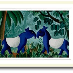 Scherfig plakat 30x40cm i ramme