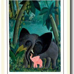 Scherfig poster 30x40cm in black frame