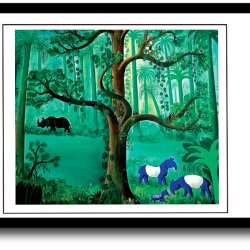 Scherfig plakat 60x80 cm. i ramme