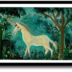 Scherfig plakat 30x40cm i ramme