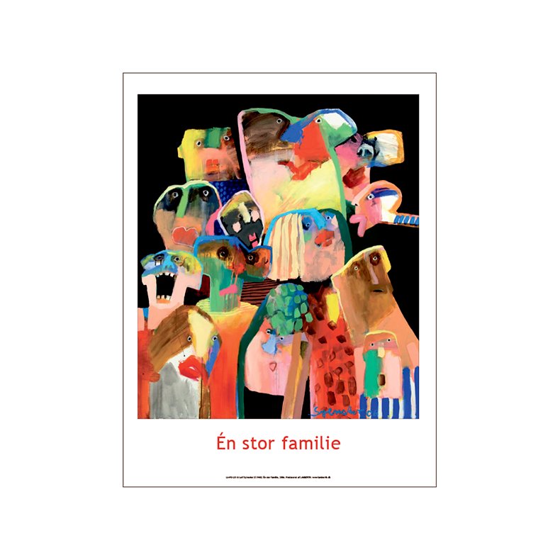 Leif Sylvester plakat 30x40cm