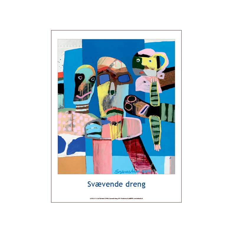 Leif Sylvester plakat 30x40cm