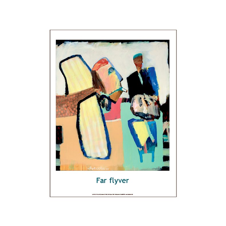 Leif Sylvester plakat 30x40cm