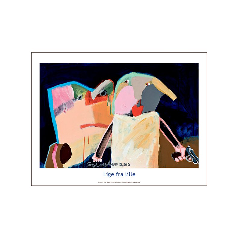 Leif Sylvester plakat 30x40cm