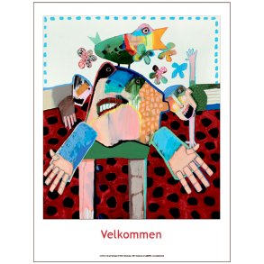 Leif Sylvester plakat 30x40cm