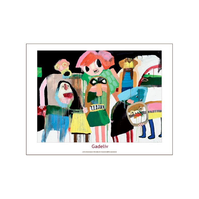 Leif Sylvester plakat 30x40cm