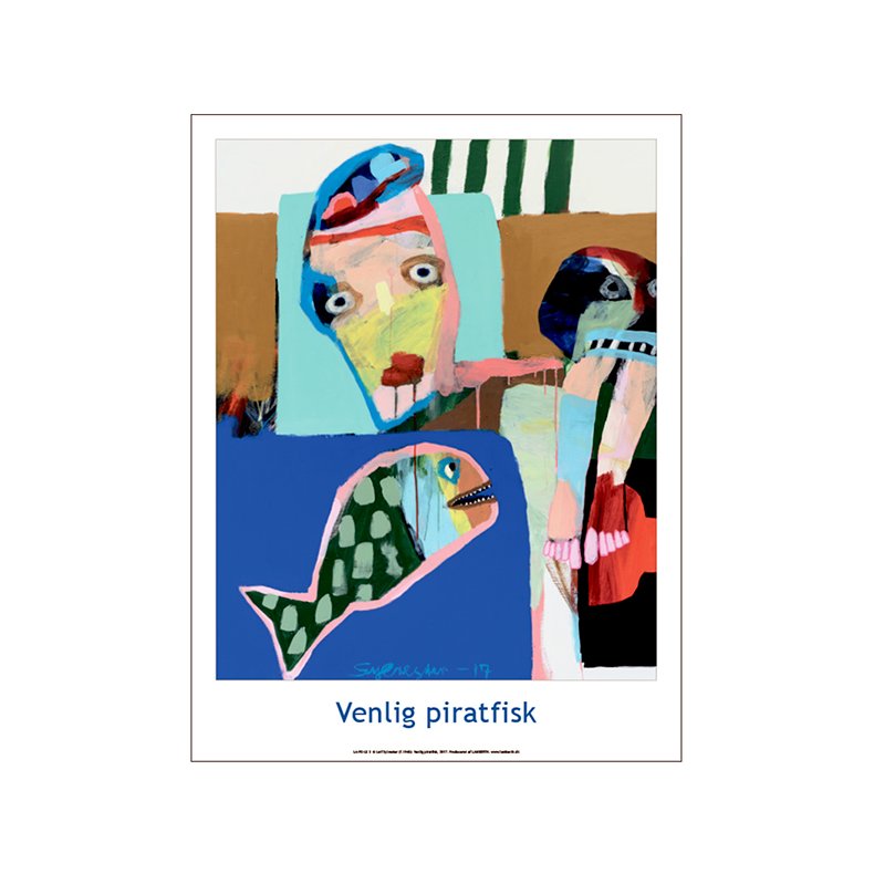 Leif Sylvester plakat 30x40cm