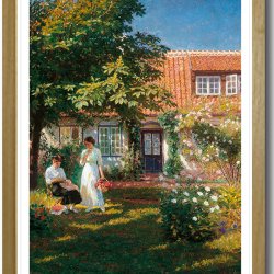 Skagen plakat 60x80cm i ramme