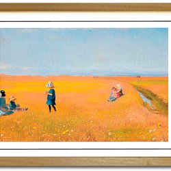 Skagen plakat 60x80cm i ramme