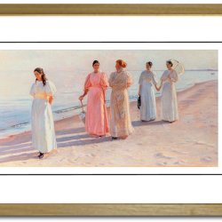 Skagen plakat 30x40cm i ramme