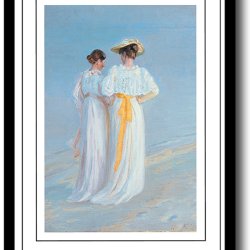 Skagen plakat 30x40cm i ramme