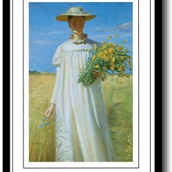 Skagen plakat 30x40cm i ramme