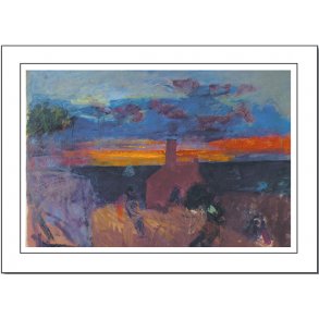 Oluf Hst plakat 30x40 cm.