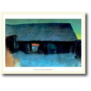 Oluf Hst plakat 30x40cm i ramme