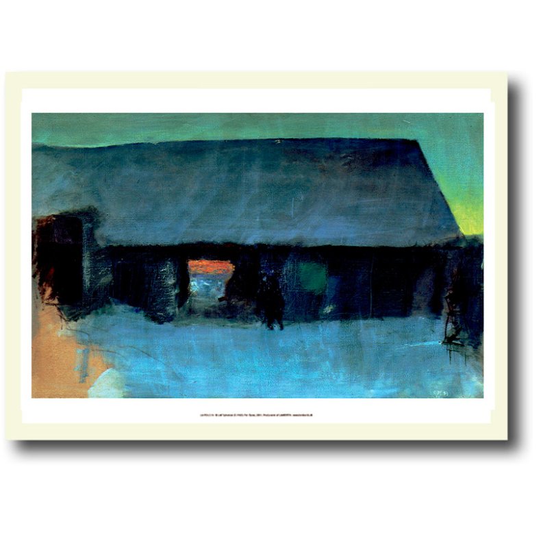 Oluf Hst plakat 30x40cm i ramme