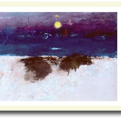 Oluf Hst poster 30x40cm in frame