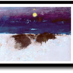 Oluf Hst poster 30x40cm in frame