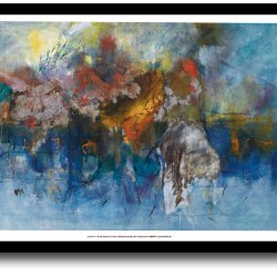 Oluf Hst plakat 30x40cm i ramme