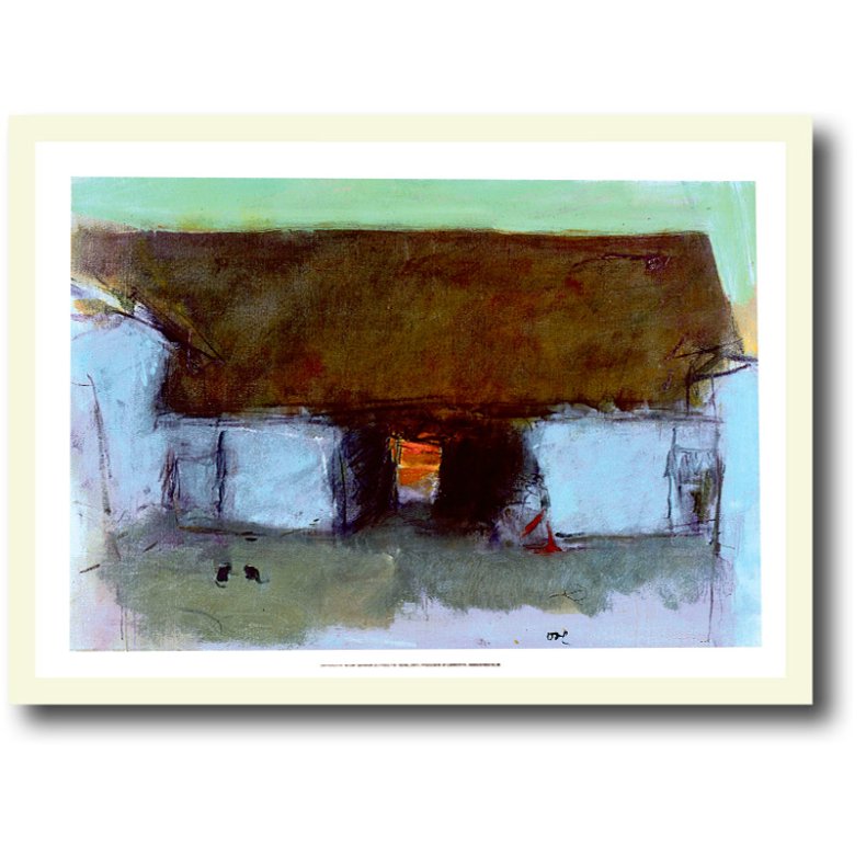 Oluf Hst plakat 30x40cm i ramme