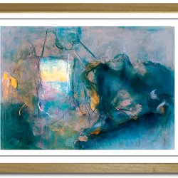 Oluf Hst plakat 30x40cm i ramme